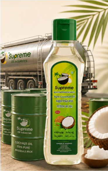 Organic Coconut Oil Exporter